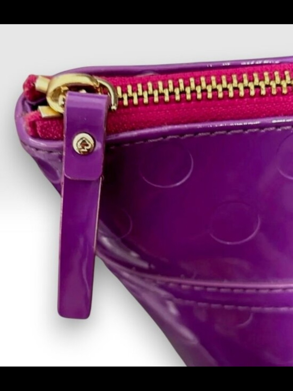 New Kate Spade Sophie Camellia Street Purple Tote Bag - Picture 7 of 7